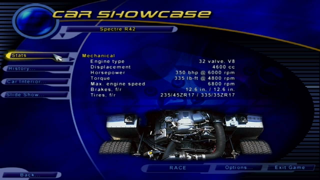 Need for Speed III: Hot Pursuit - Spectre R42 Showcase