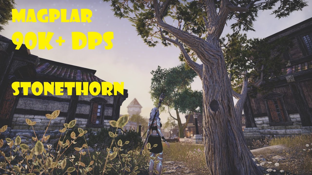 ESO Stonethorn - PVE Magicka Templar Build (90k+)
