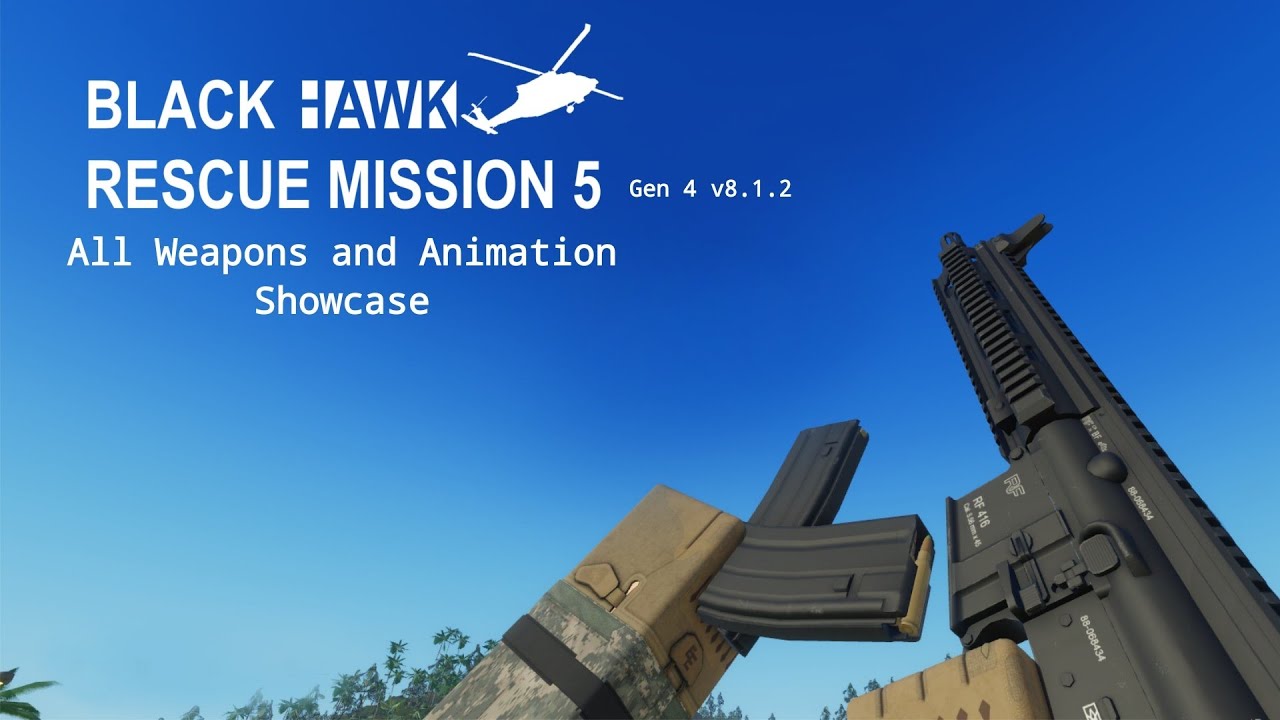 Blackhawk Rescue Mission 5 (2025) | All Weapons and Animations Showcase