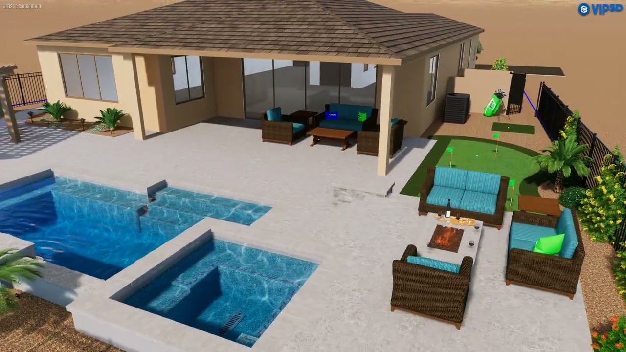 Vip3D - 3D Swimming Pool Design Software