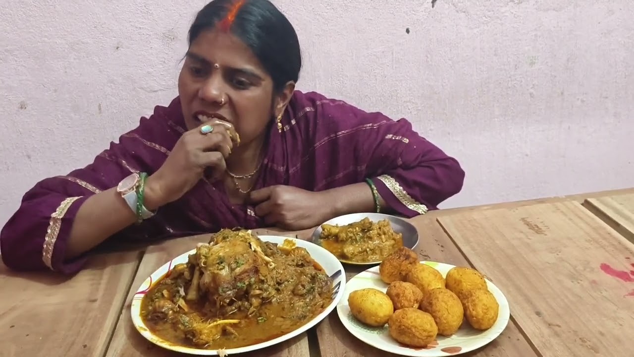अंडा चिकन अंडा चावल खा रहे हैं लॉन्ग वीडियो कार्टून
