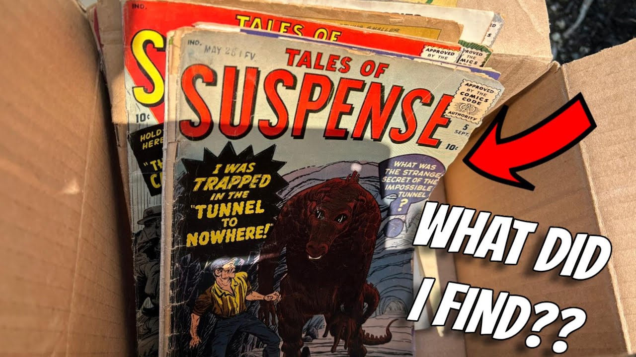 RARE OLD COMICS FOUND AT A GARAGE SALE?!