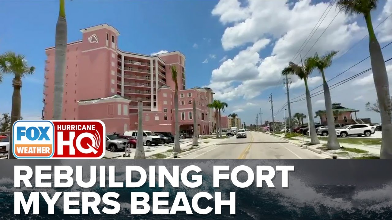 Rebuilding Fort Myers Beach Following Hurricane Ian's Wrath