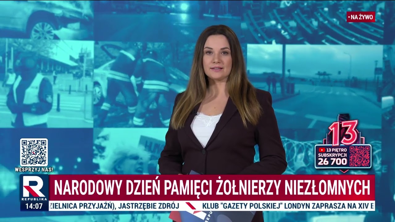 Informacje Telewizja Republika 01.03.2026 godzina 14:00