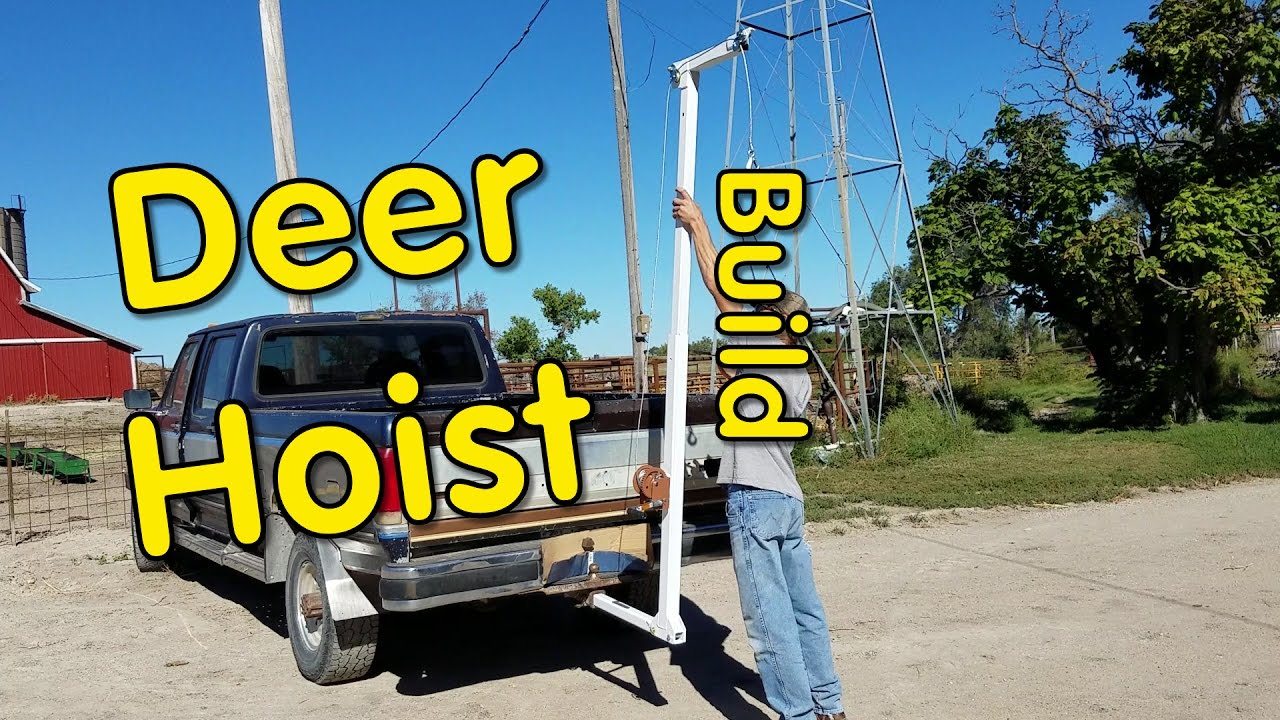 Receiver Hitch Crane - Deer Hoist Build