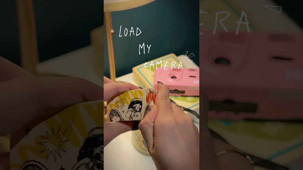 Load my Kodak m35 with me ASMR. We&rsquo;re going on a trip, folks! #kodak #filmsnotdead #asmr