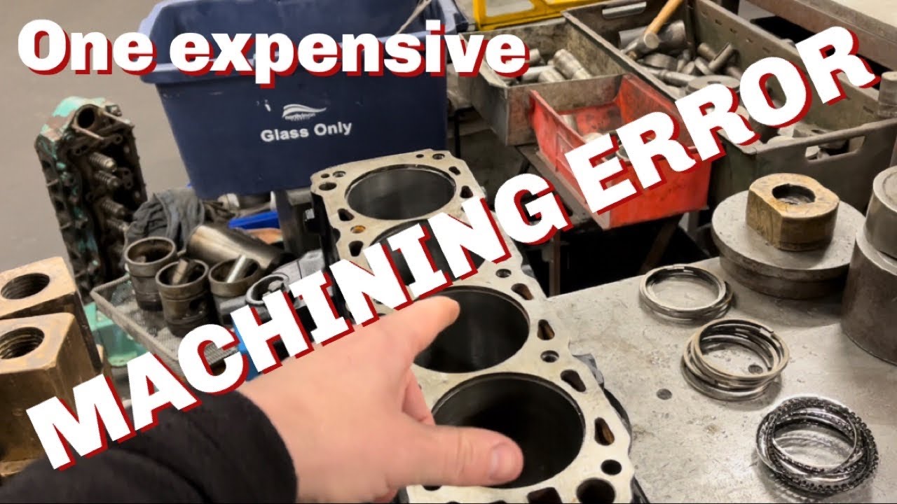 One VERY EXPENSIVE machining error on this Cosworth