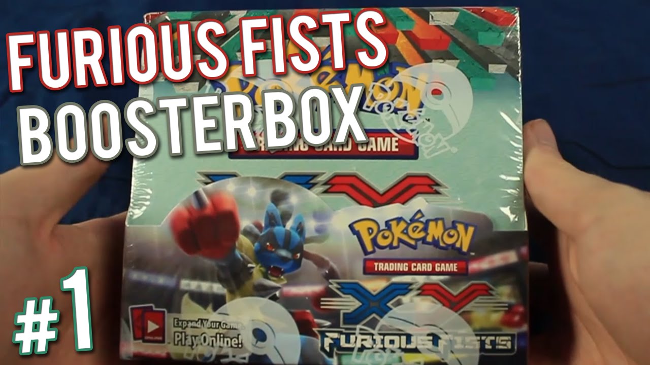 Pokemon Cards - Furious Fists Box (36 packs!) Opening | PART 1 of 4