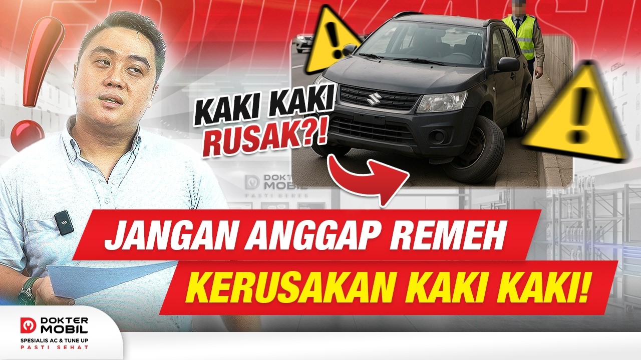 #edukasi | Jangan Skip Perawatan Kaki-Kaki ini Kalo Mau Selamat di Jalan‼️- Dokter Mobil Indonesia