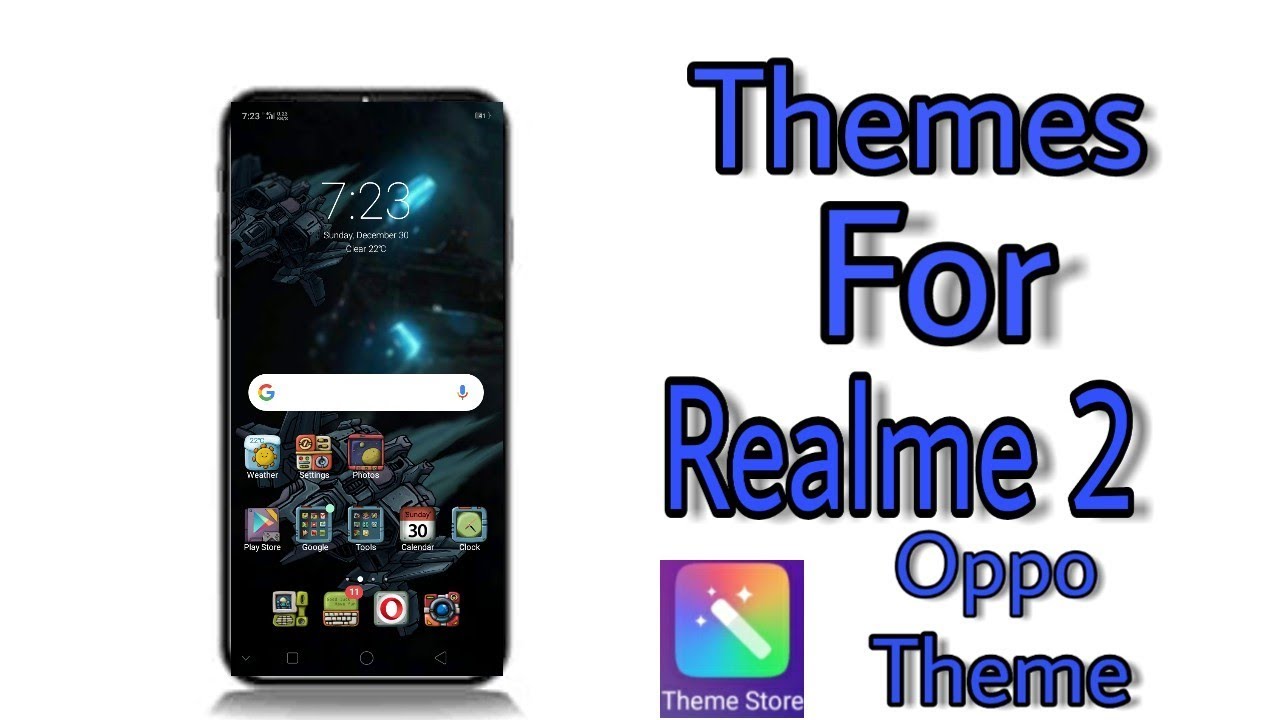 How to install Oppo official Theme store for  Realme 2 and Relme 2 pro | Theme store for Realme 2