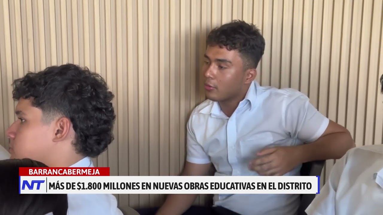 M&aacute;s de $1.800 millones en nuevas obras educativas en el distrito