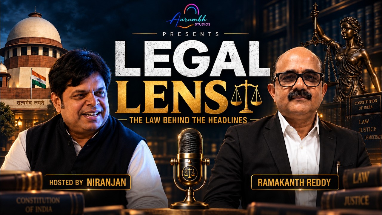 THE DARK REALITY OF INDIA&rsquo;S LEGAL SYSTEM | Senior Advocate Ramakanth Reddy | Aarambh Studios