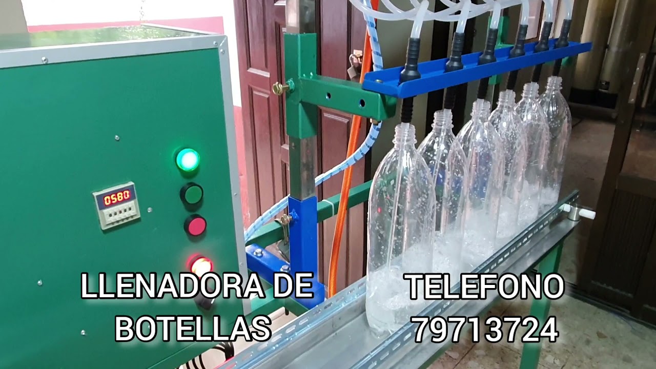 LLENADORA DE BOTELLAS PARA TODO TIPO DE PRODUCTOS.