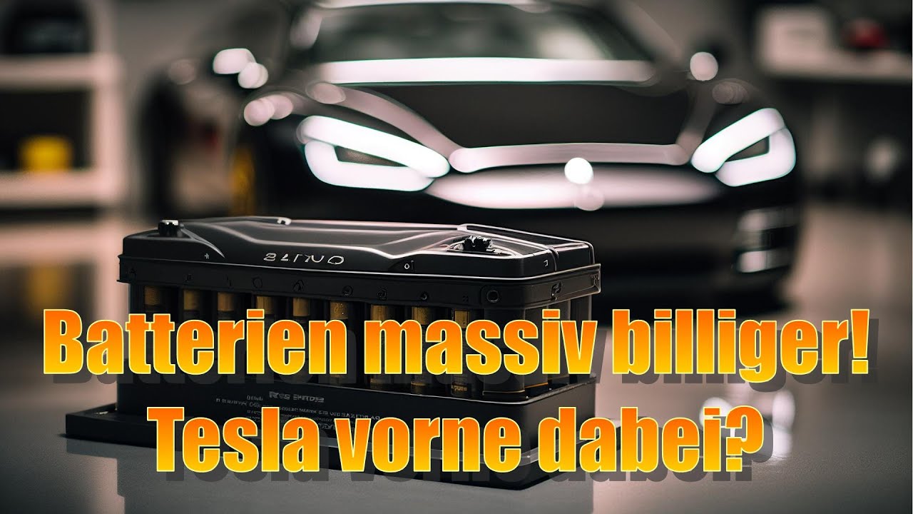 Innovation Made in Germany – Batterien massiv billiger – Tesla vorne dabei?