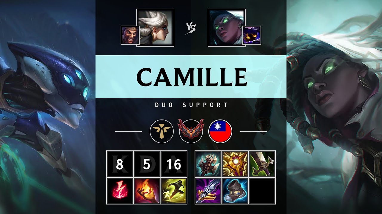 Camille Support vs Senna - TW Grandmaster Patch 25.13