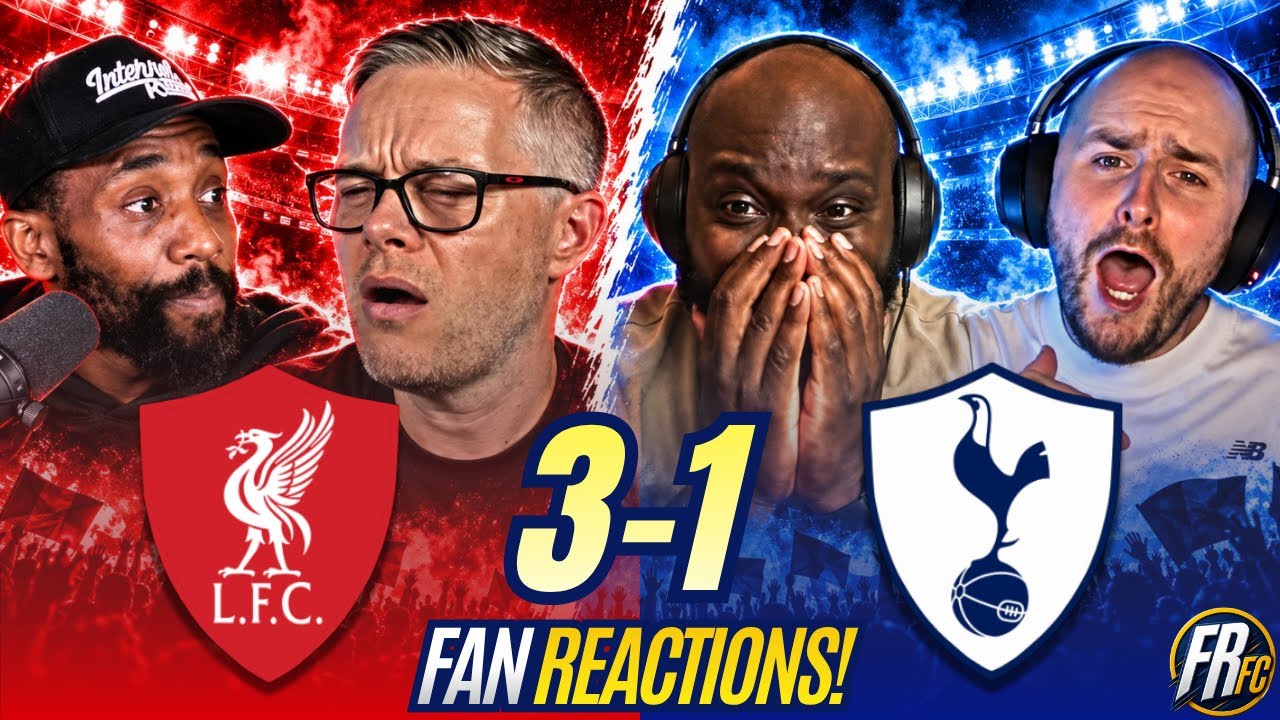 Rival Fans SATISFIED 😊 Watching Liverpool 3-1 Tottenham | Carabao Cup Rivals Reactions