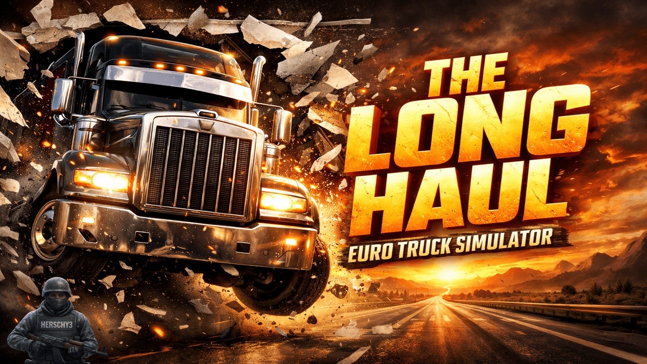Euro Truck Simulator: How Hard Can Driving a Big Rig Be? (Famous Last Words) 🤷‍♂️🚛 #live #gaming