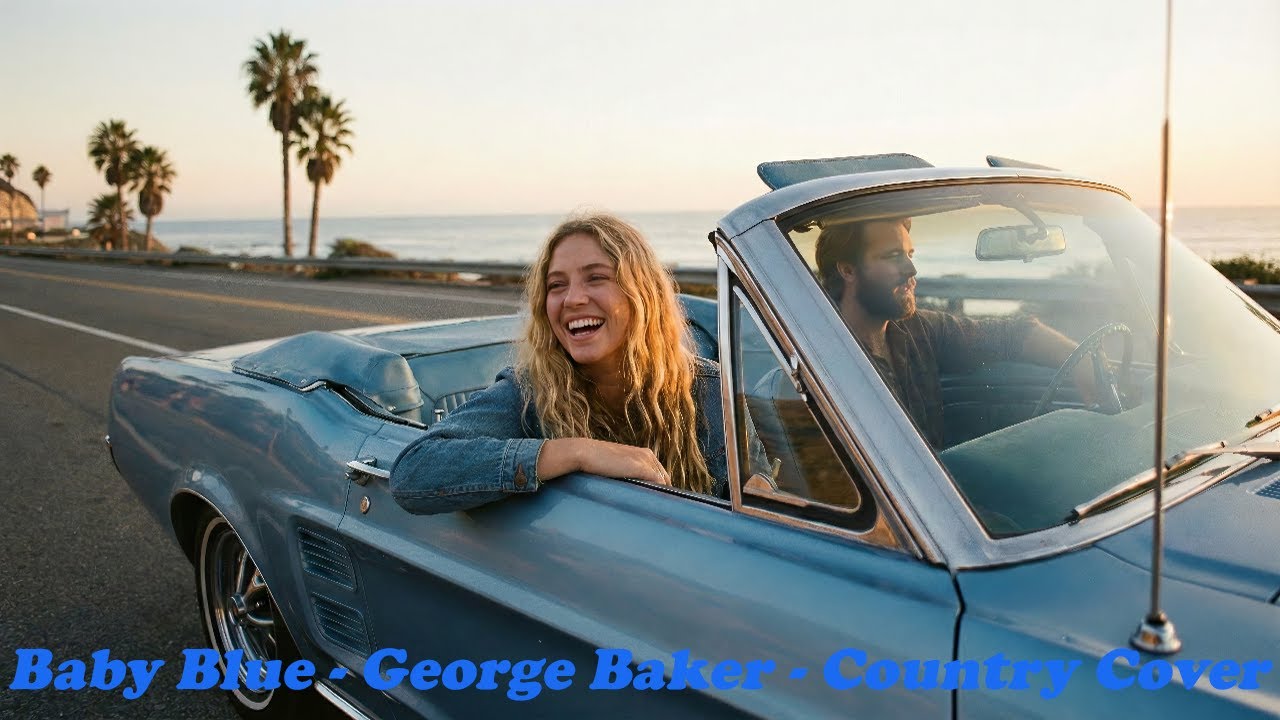 70s Soft Rock Hit - Baby Blue (George Baker Selection) - Country Cover - Lyrics Video