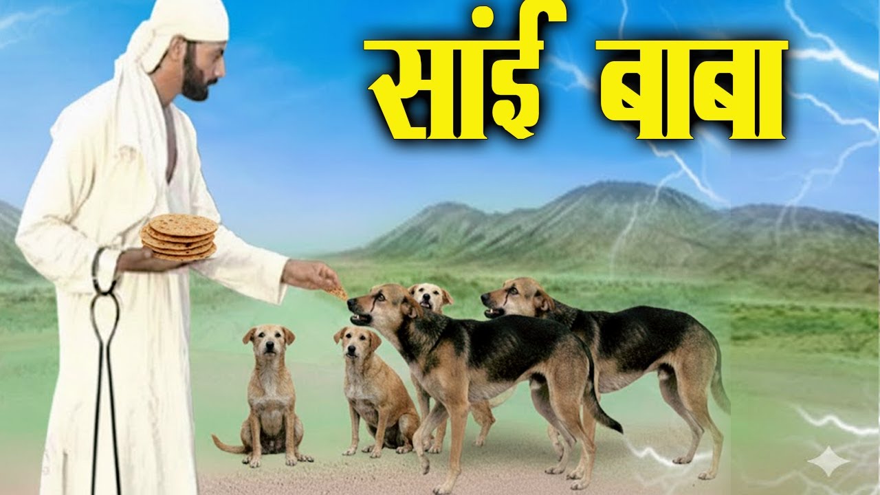 भूखे कुत्ते जब साईं बाबा से रोटी मांगने आये | Shirdi Sai Chamatkar 