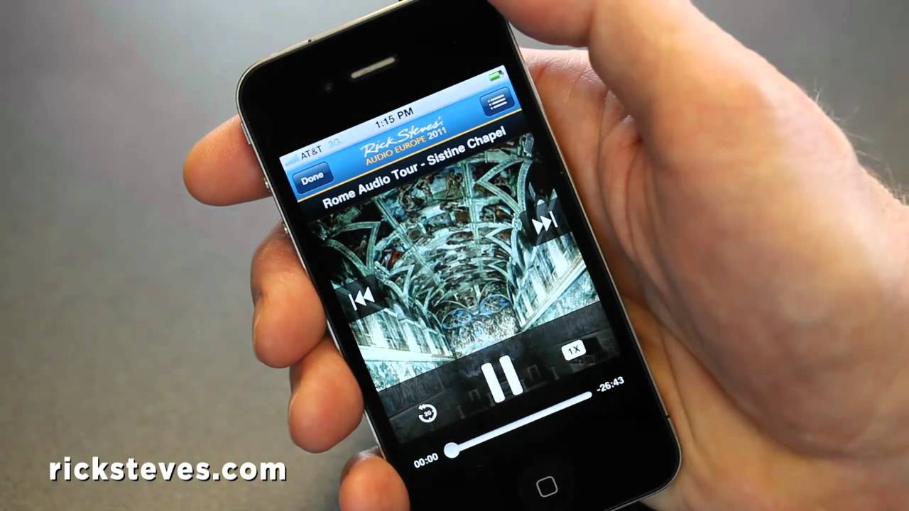 Rick Steves Audio Europe™ Travel App Demo
