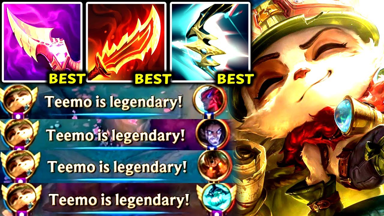TEEMO TOP НА 100% ВЗЛОМАН, И Я ПОКАЖУ ВАМ ПОЧЕМУ (1 НА 5 С ЛЕГКОСТЬЮ) - Руководство по игровому п...