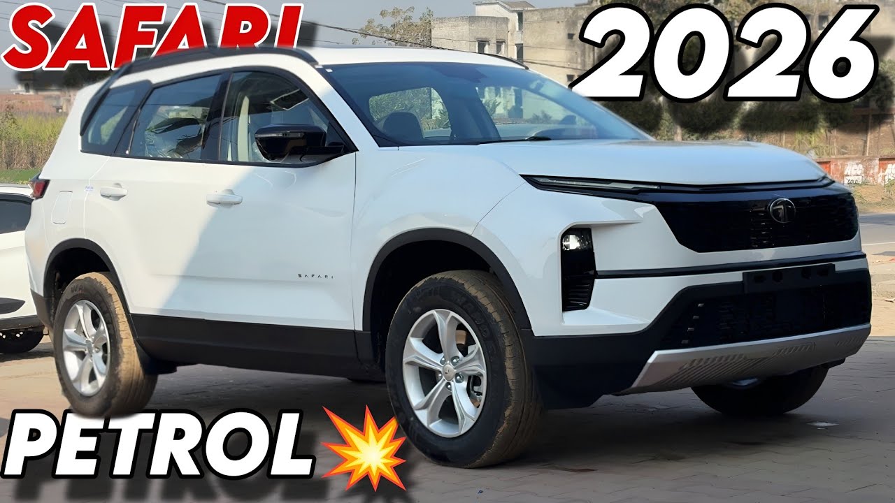 2026 Tata SAFARI 2nd Base Petrol🥵| 2026 SAFARI PURE X TGDI  Petrol Variant Detailed Review & Feature