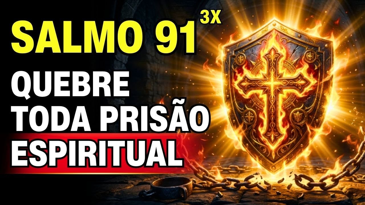 🔥 Salmo 91 Repetido Três Vezes: ROMPA Toda Cadeia Espiritual Sobre Sua Família