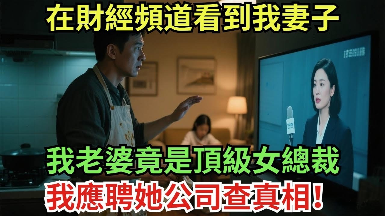 在財經頻道看到我妻子，我老婆竟是頂級女總裁，我應聘她公司查真相！#真實故事#案件#奇聞#故事#奇聞觀察室#奇聞#真相#奇聞軼事#談笑娛生