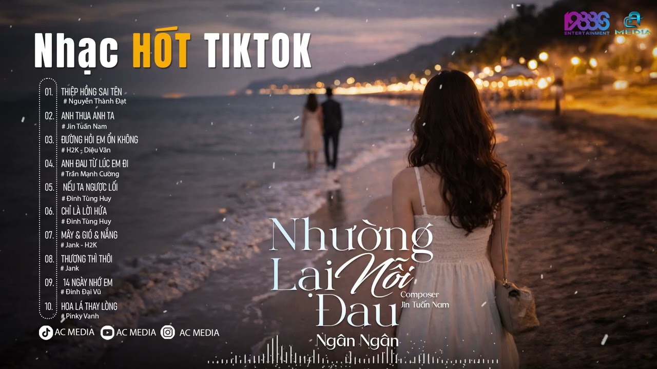 NHƯỢNG LẠI NỖI ĐAU - EM THUA CÔ TA - THIỆP HỒNG SAI TÊN - ANH THUA ANH TA | NHẠC BUỒN CHILL