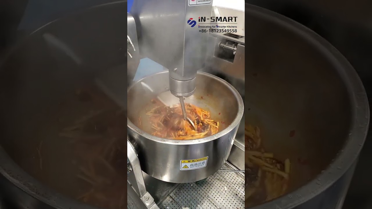 AI Cooking Machine Makes Yu Xiang Shredded Pork | Classic Sichuan Stir-Fry, Fully Automated