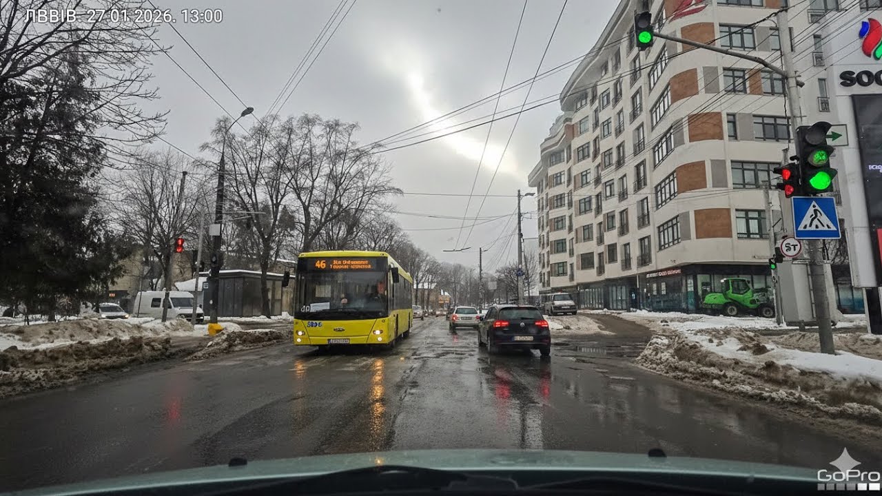 Львів 27.01.2026: Коли відлига псує все | Lviv 2026: Winter Thaw Drive