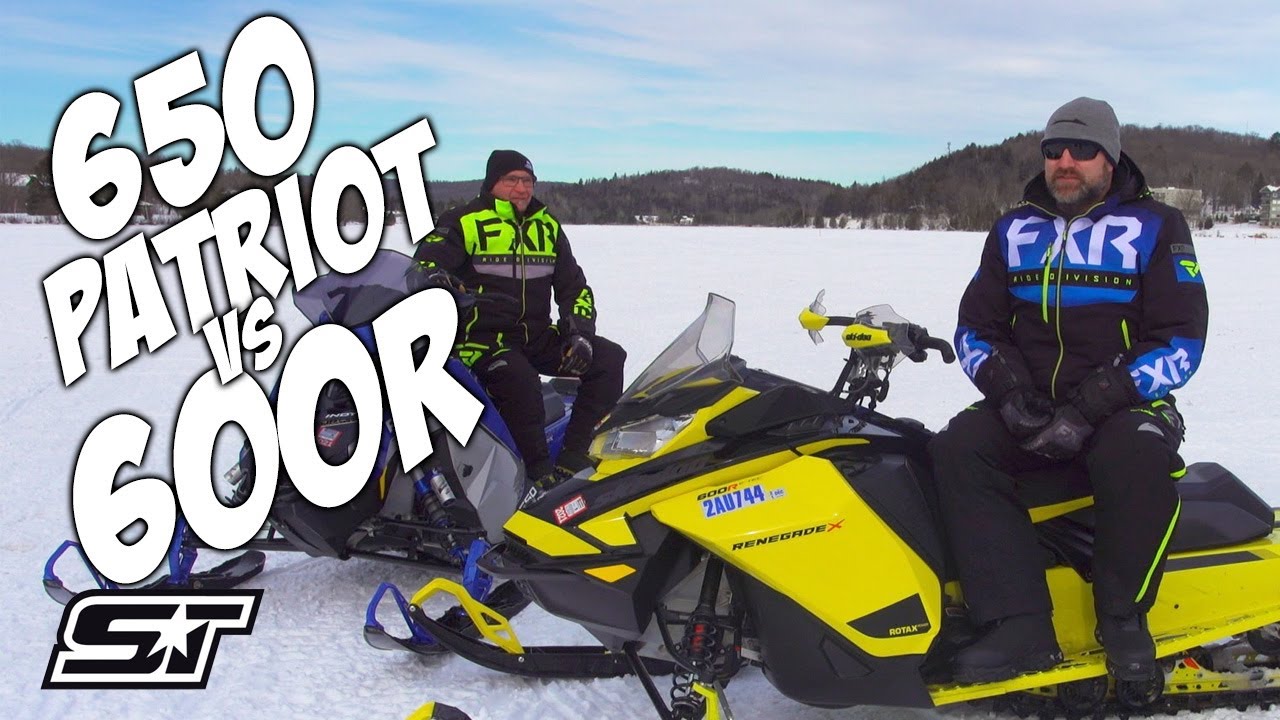 Polaris Indy 650 VR1 против Ski Doo Renegade X 600R