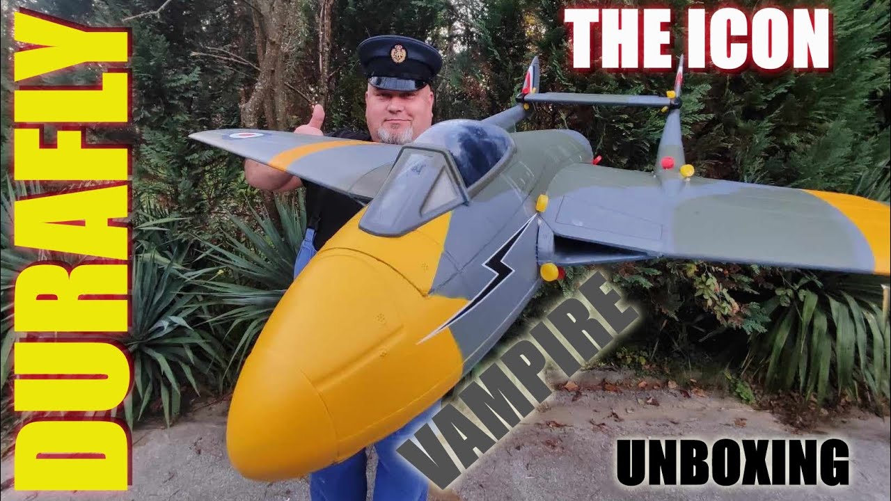 Durafly D.H.100 Vampire V3 PNF 