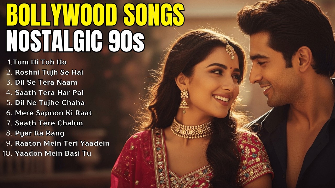 Best of 90s Bollywood 💛 | Romantic Hits & Classic Love Songs | Bollywood Rhyme