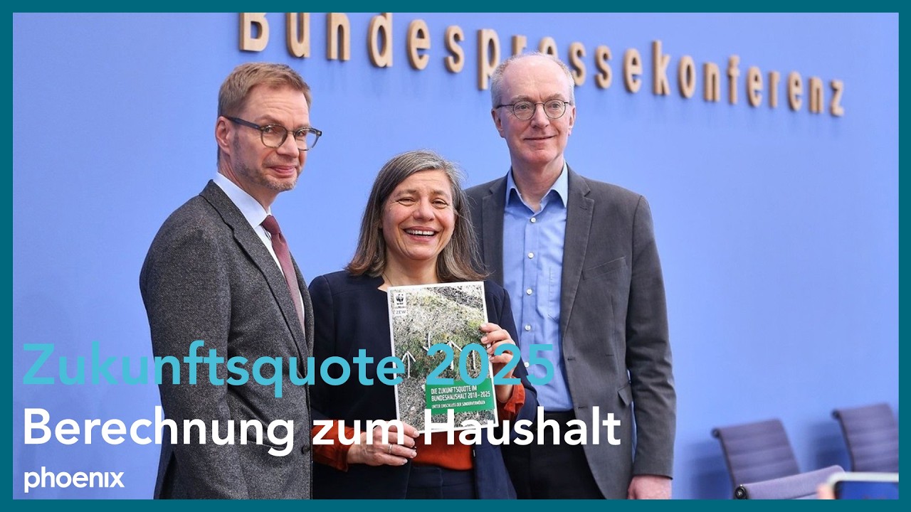 Zukunftsquote 2025 – eine aktuelle Berechnung zum Haushalt | 12.03.2026