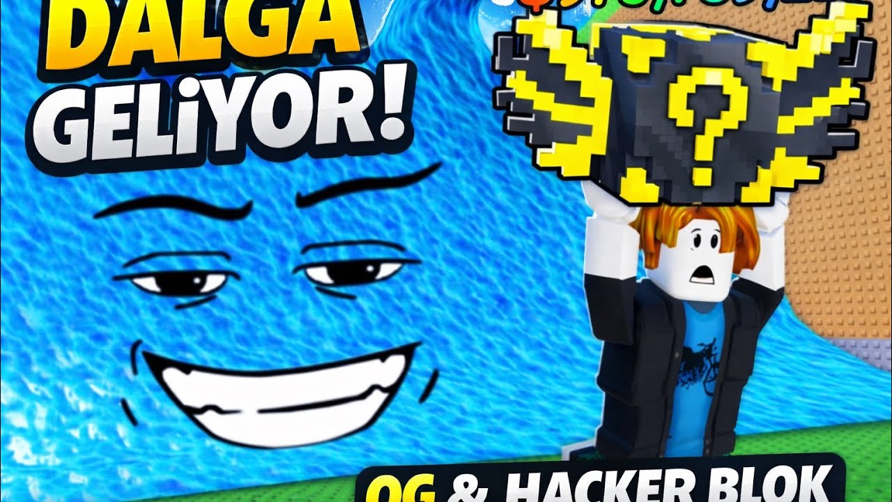 DALGALAR BENİ YUTACAKTI! 🌊OG ŞANS BLOĞU ve HACKER BLOĞU AÇTIM!/Syndora