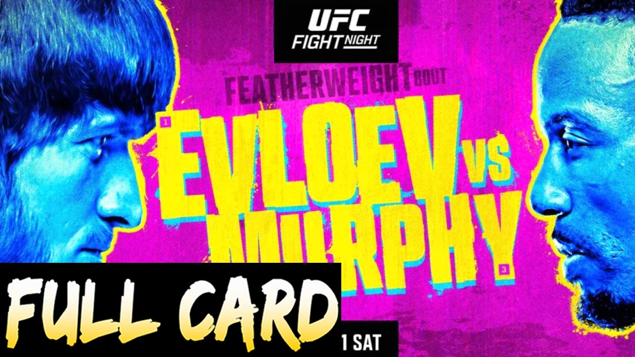 UFC London Predictions Evloev vs Murphy Full Card Betting Breakdown