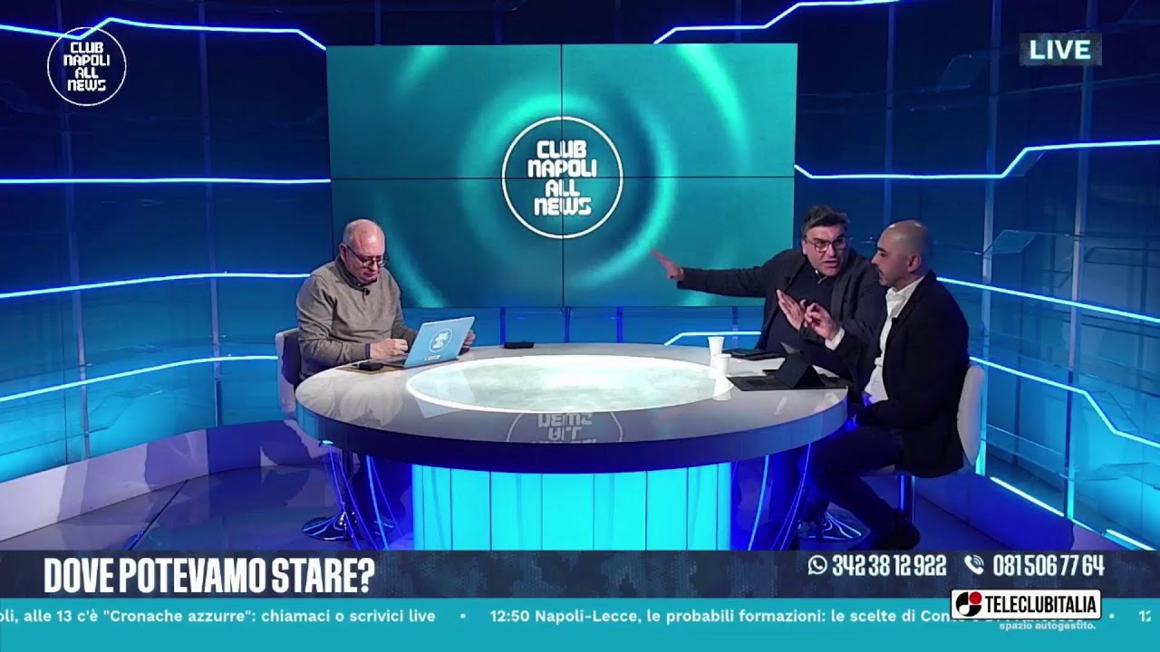 Club Napoli All News - Dove potevamo stare?