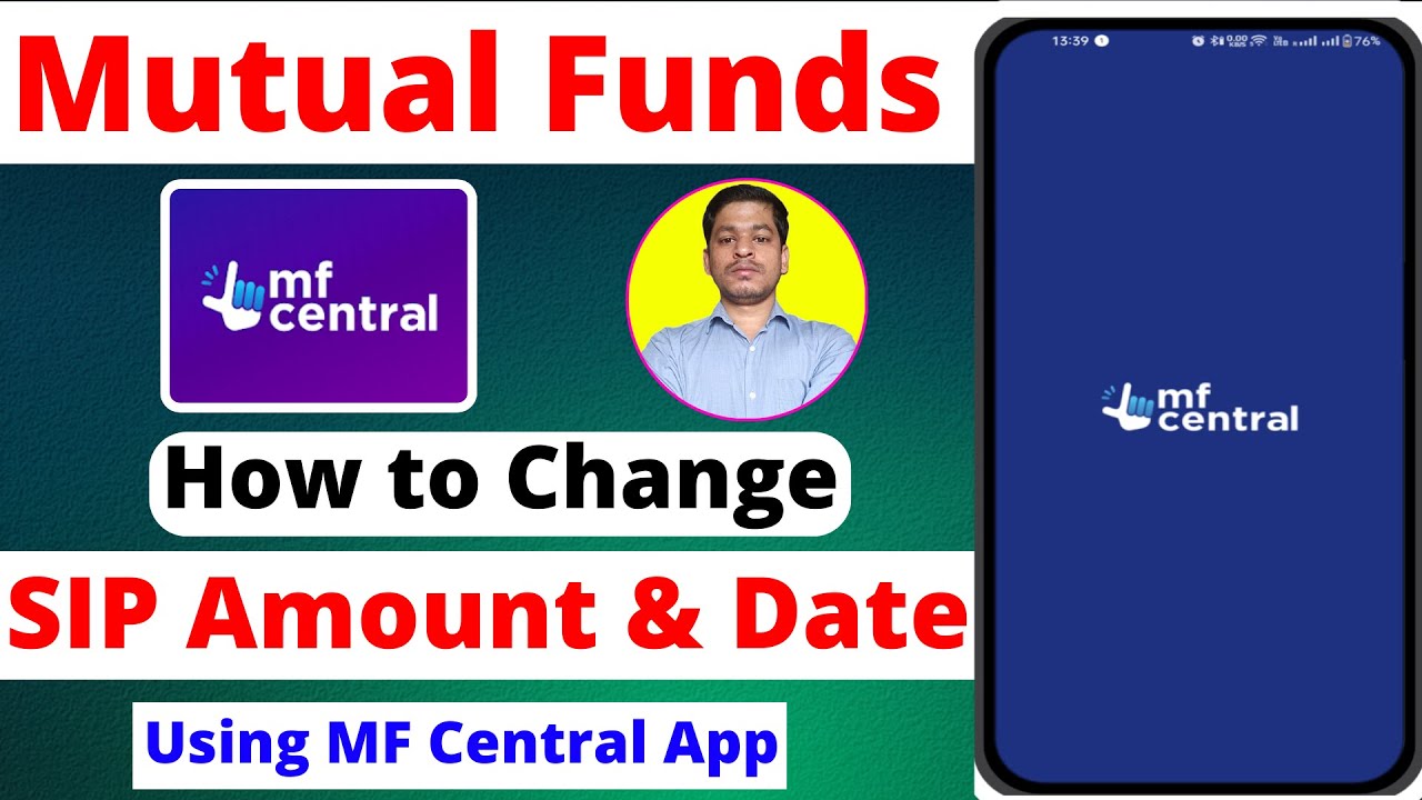 How to Modify SIP Amount in MF Central App 2025 (Step-by-Step Guide)