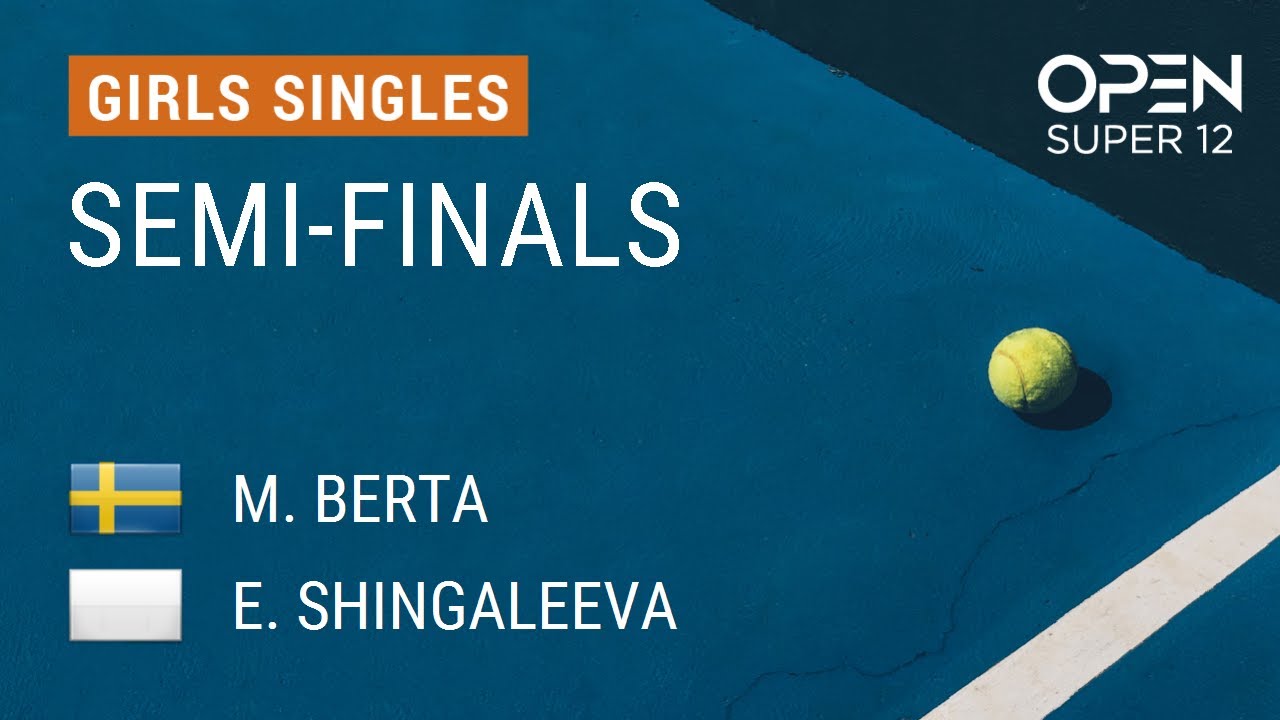 BERTA Mila VS SHINGALEEVA Evangelina - Open Super 12 2026