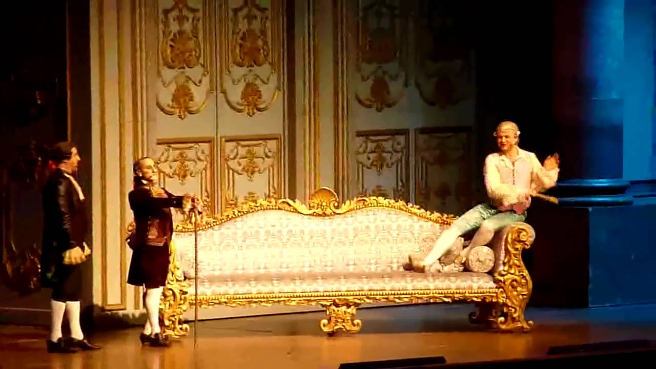 Mozart l'Opéra Rock - Amnéville - Salieri, Rosenberg, Mr Stefany et l'empereur