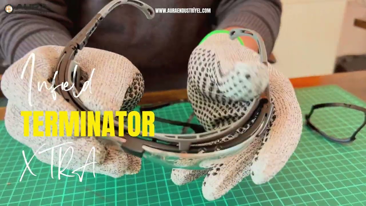 İnfield Terminator XTRA Koruyucu İş Gözlüğü