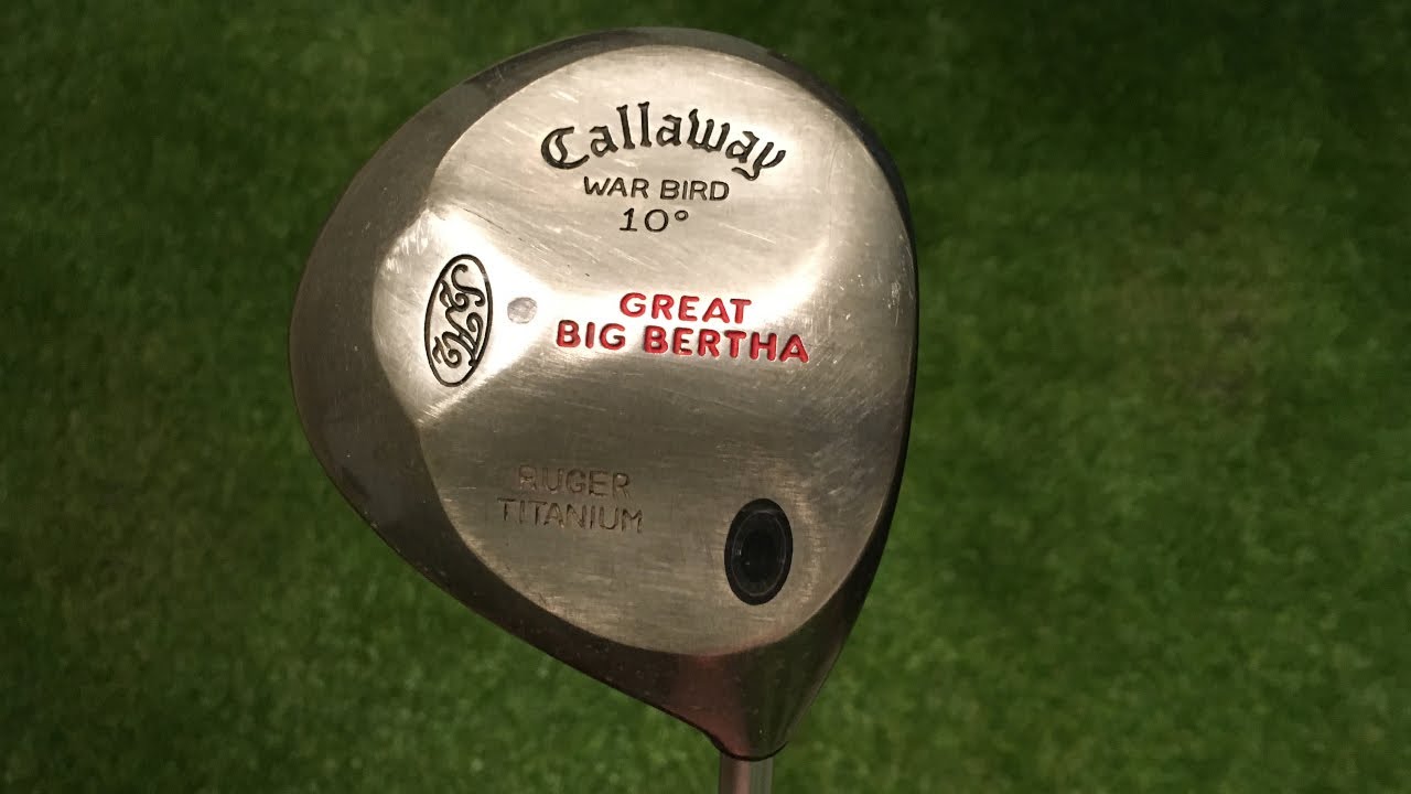 1995-98 Great Big Bertha Warbird Driver — The Vintage Golfer