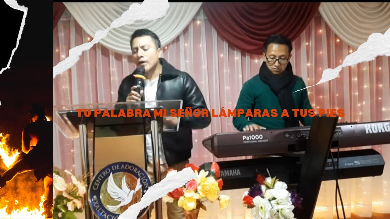 Tu palabra mi señor lámpara a mis pies !! AlabanzaFredyVera