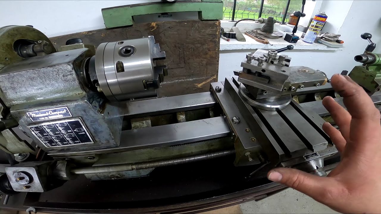 Maximat Compact - Tokarka Stołowa - Table Metal Lathe