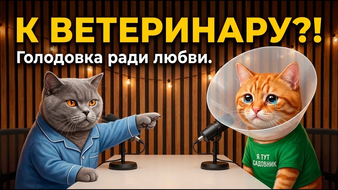 Кот объявил ГОЛОДОВКУ ради любви! 💔 Ведем к ВЕТЕРИНАРУ?