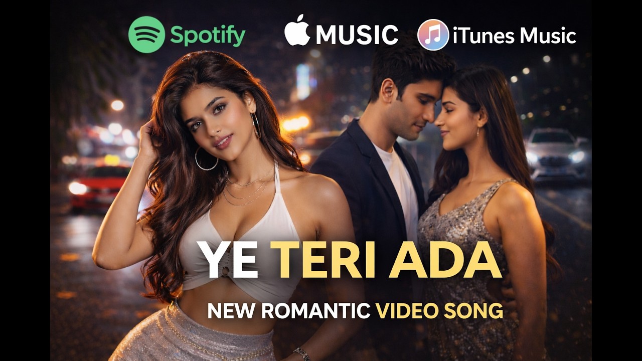 Ye Teri Ada – Marine Drive Race of Love | Mumbai Car Racing Romance | New Hindi Pop Song 2026