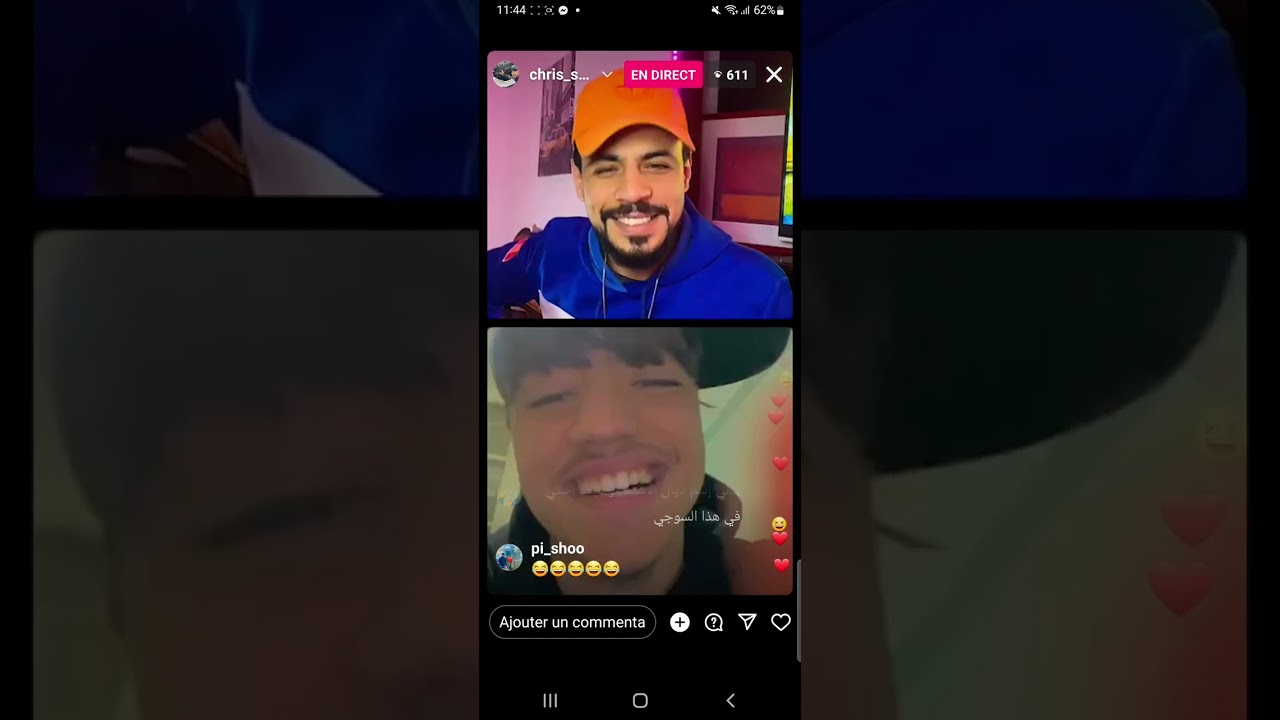 chris sahbi live تموت بالضحك 😂😂