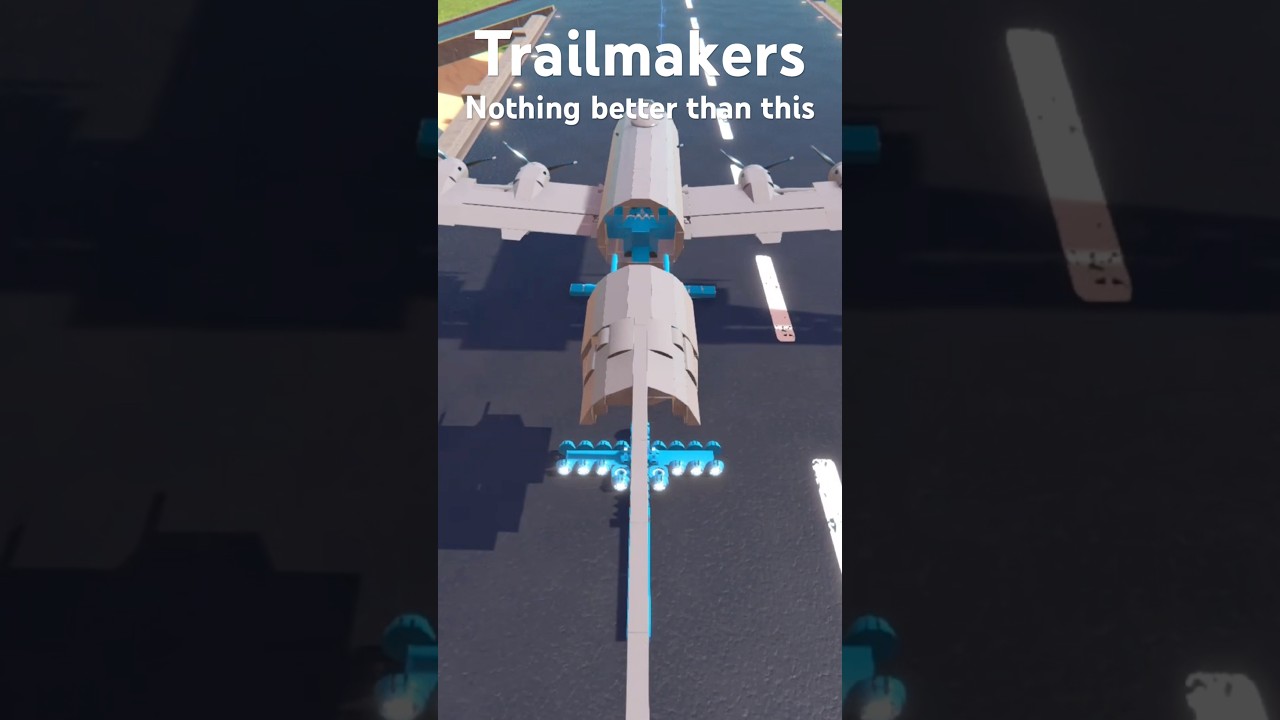 Trailmakers - fast and perfect #trailmakers #b29 #bomber #multipart #tutorial #gaming #plane #ww2