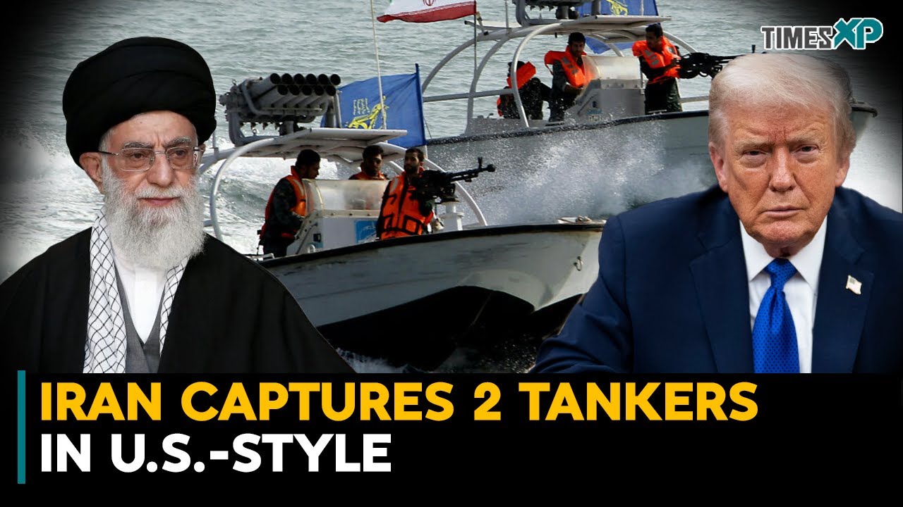 Iran Captures 2 Tankers In U.S.-Style| Iran-Israel War
